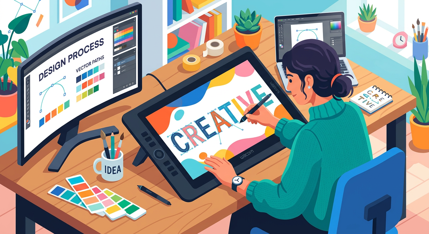 Как создать рукописный шрифт для Telegram-стикеров