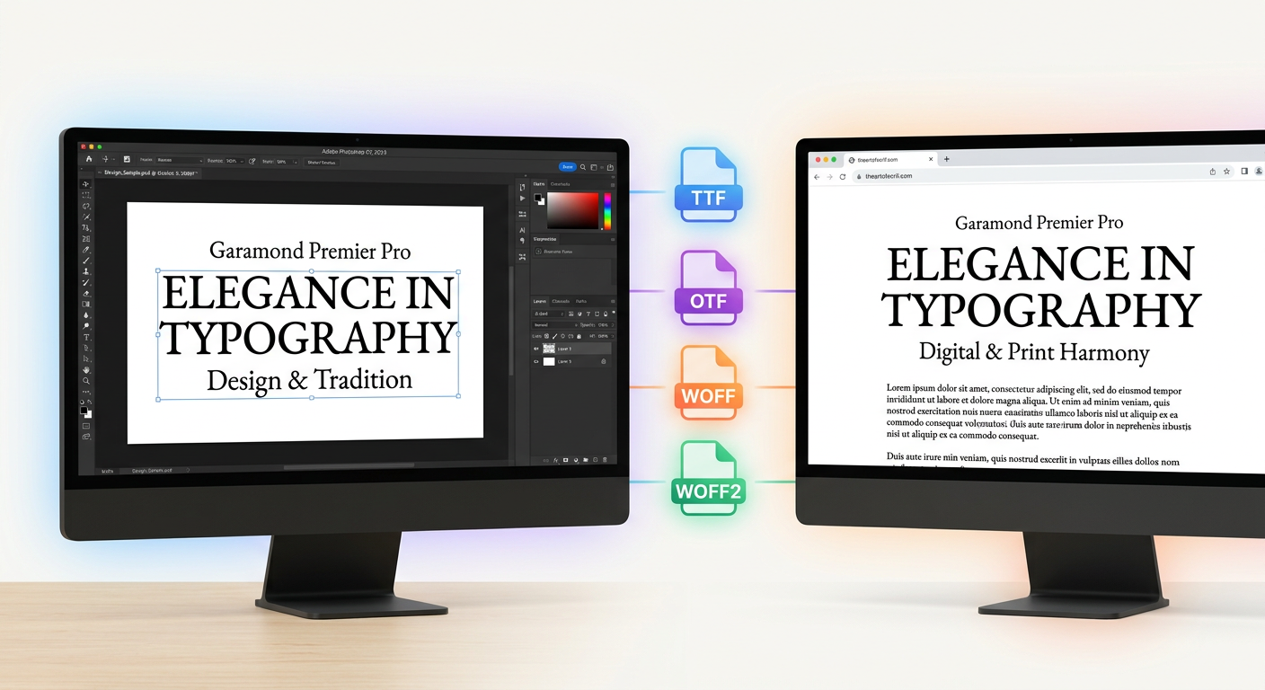 Разница между десктопными и веб-шрифтами: полное руководство
